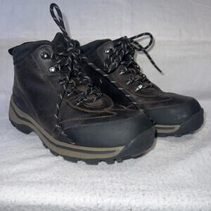 Timberland 22913M Brown Hiking‎ Trail Ankle Boot Boy's Youth U.S. 4 Outdoors